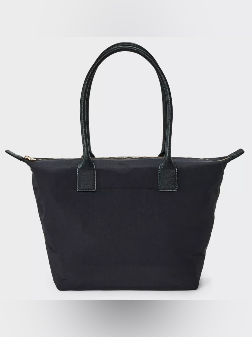 Universal Thread Black Nylon Tote Shoulder Bag
